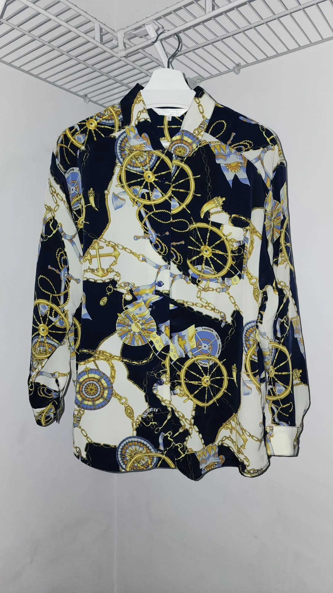 Pahlevi - Button Up Shirt - Size 15 (sizing in description) thumbnail