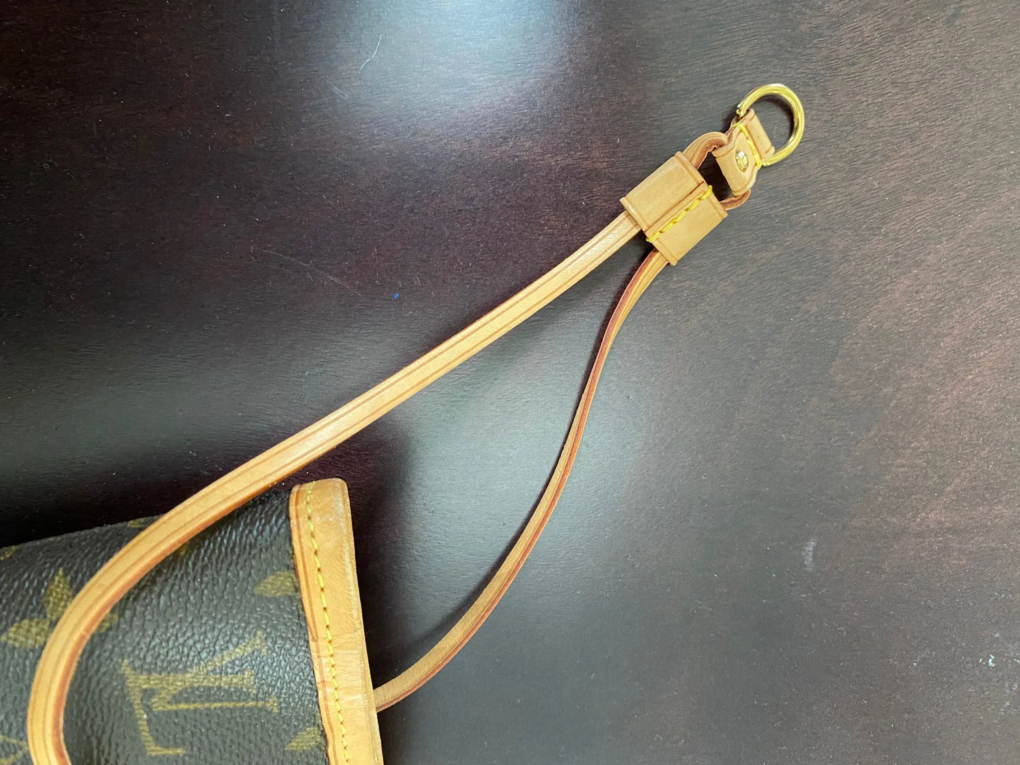 Authentic Louis Vuitton LV Monogram Neverfull MM Tote Bag image indicator(8)