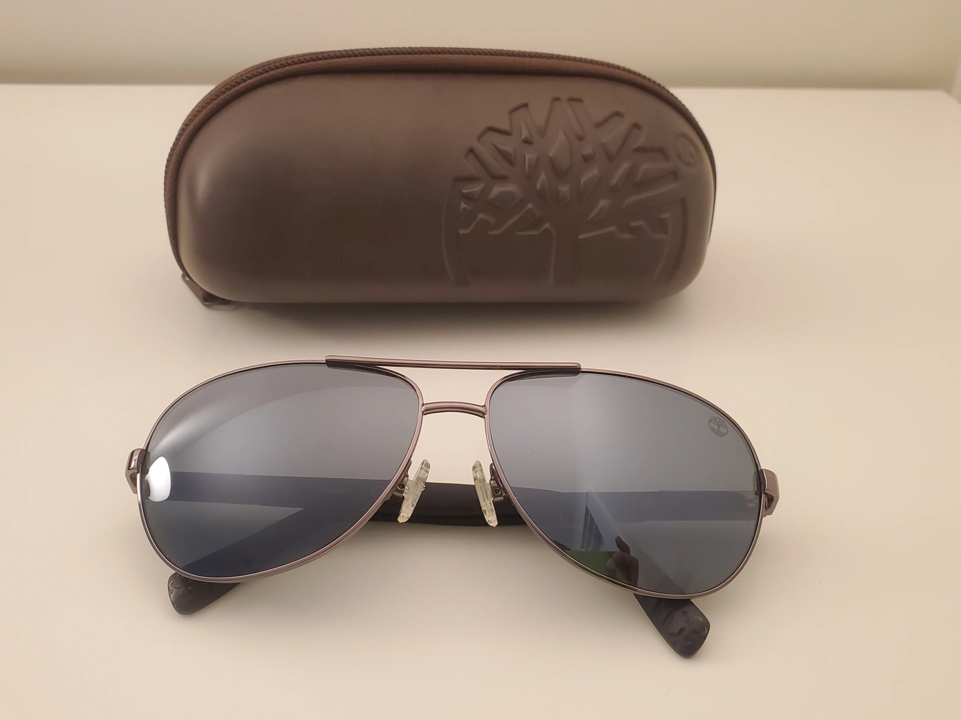 Timberland TB9058-08D Polarized Sunglasses in Gunmetal Grey Lens image indicator(2)