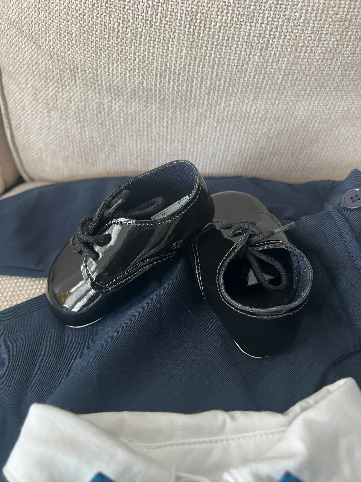 Baby Boy Formal Outfit (6–9 Months) – Includes Shoes image indicator(9)