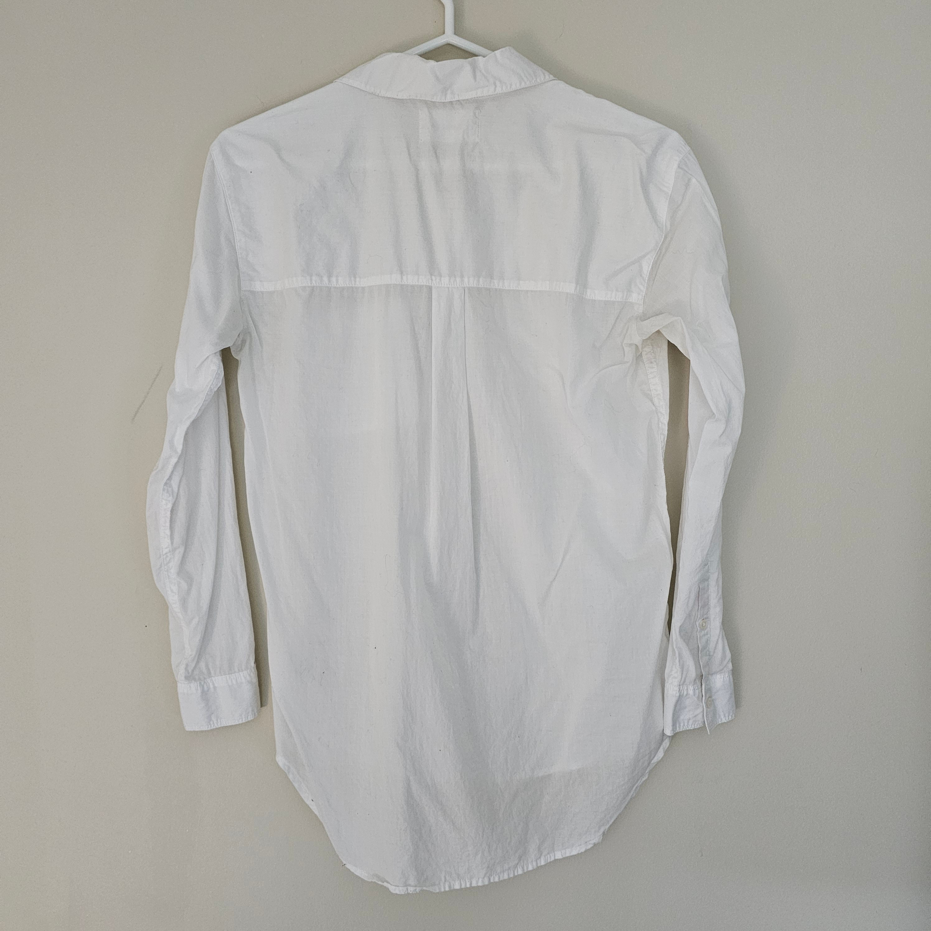 Aritzia Community Veritas Button-up Shirt - 2018 - White -Sz XXS - photo 3