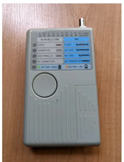 Remote cable tester: USB, RJ45, RJ11, RJ12 thumbnail