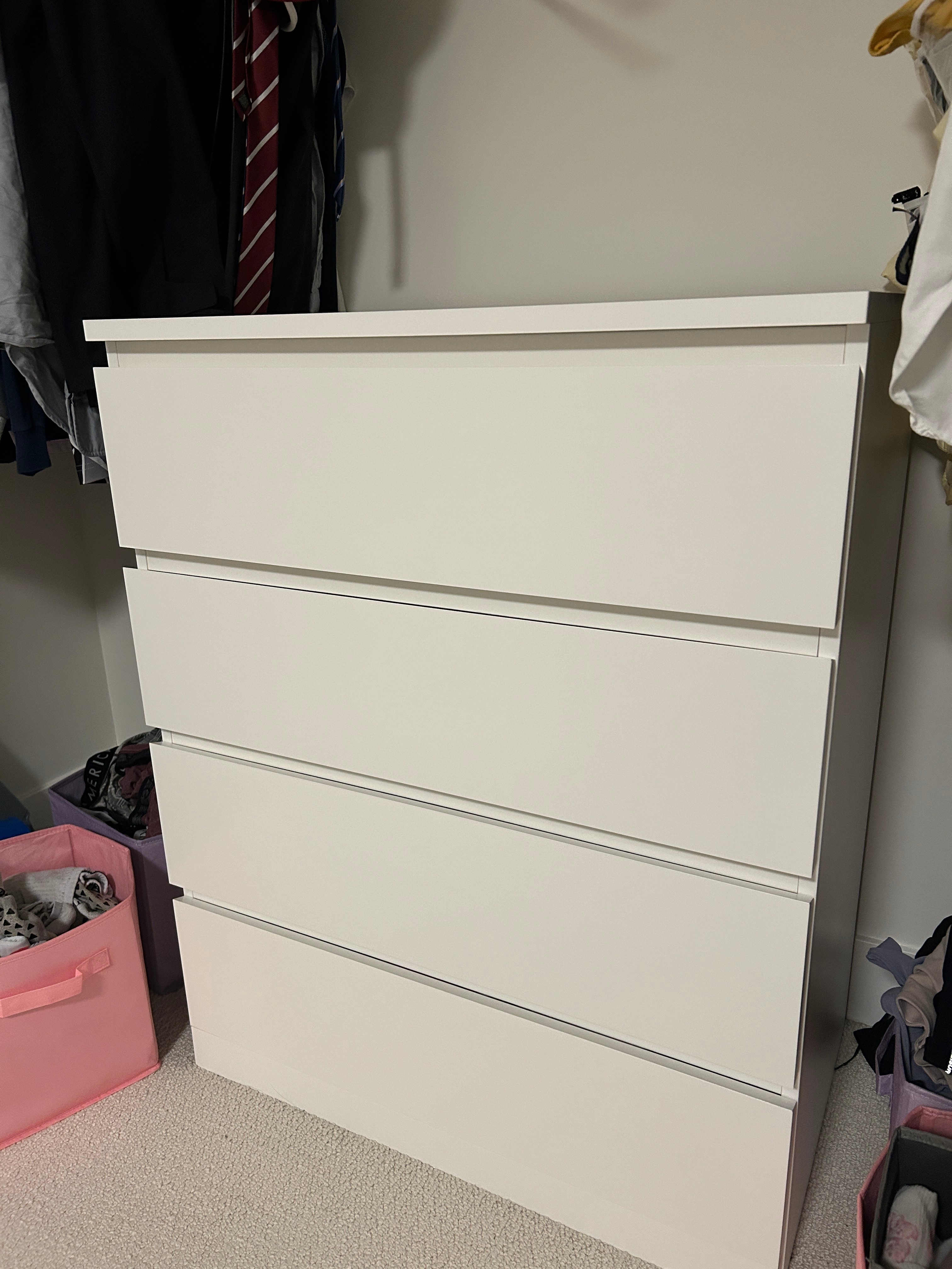 IKEA MALM 4-drawer chest