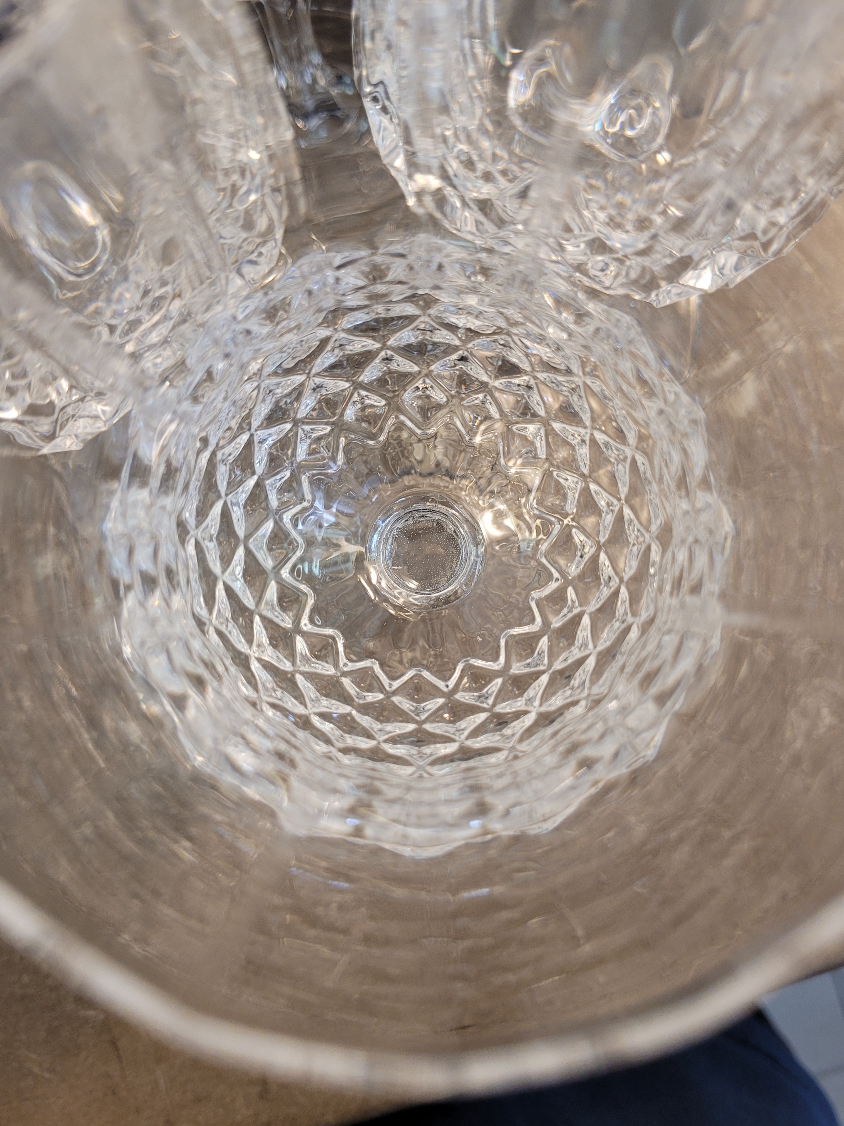 Vintage Set of Cristal D'Arques Longchamp Crystal Wine Glasses - photo 4