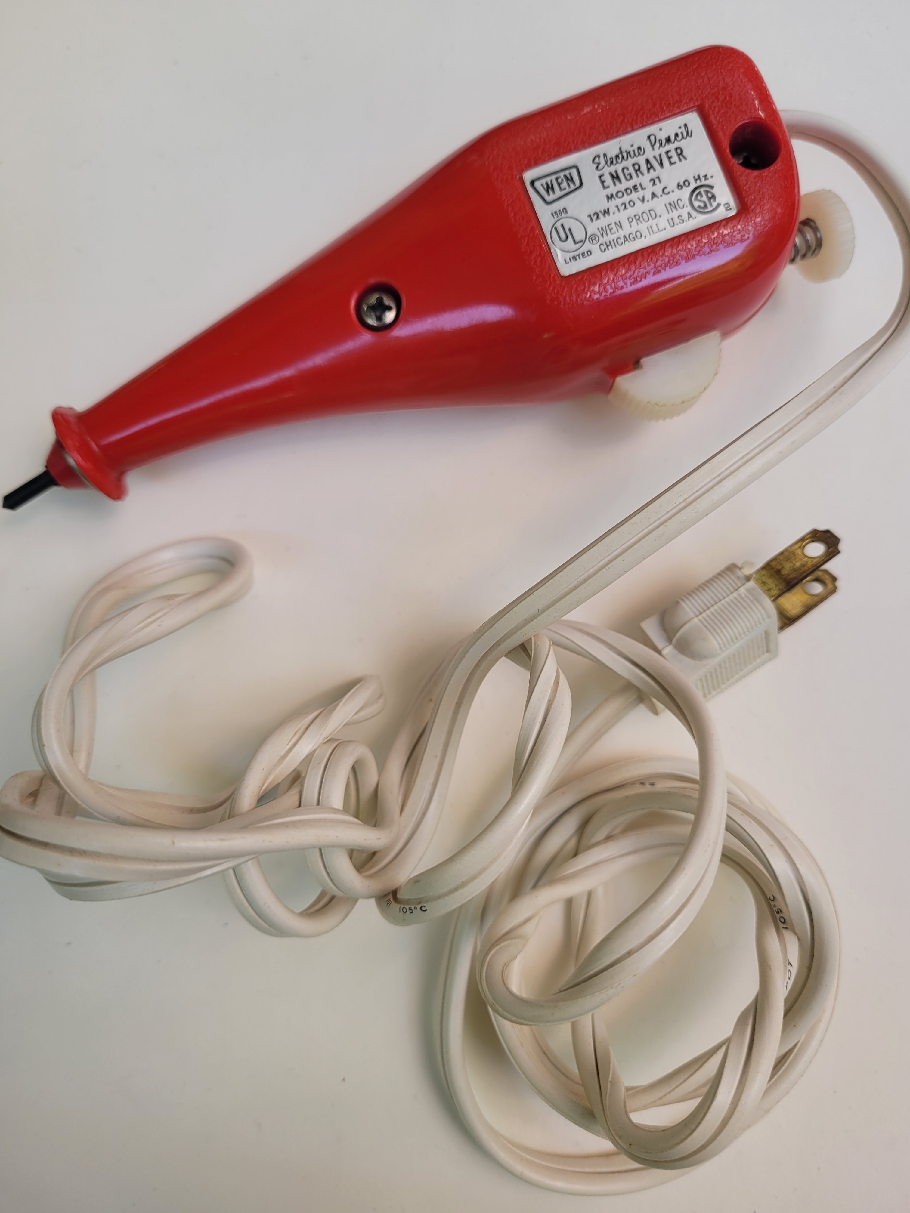 Wen (Model 21) Electric Pencil Engraver - photo 2