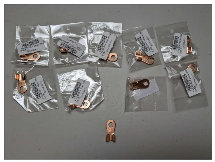 10 PCS Copper M8 Lug Terminal (READ AD) thumbnail