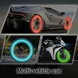 Fluorescent Tire Valve Caps image indicator(7)