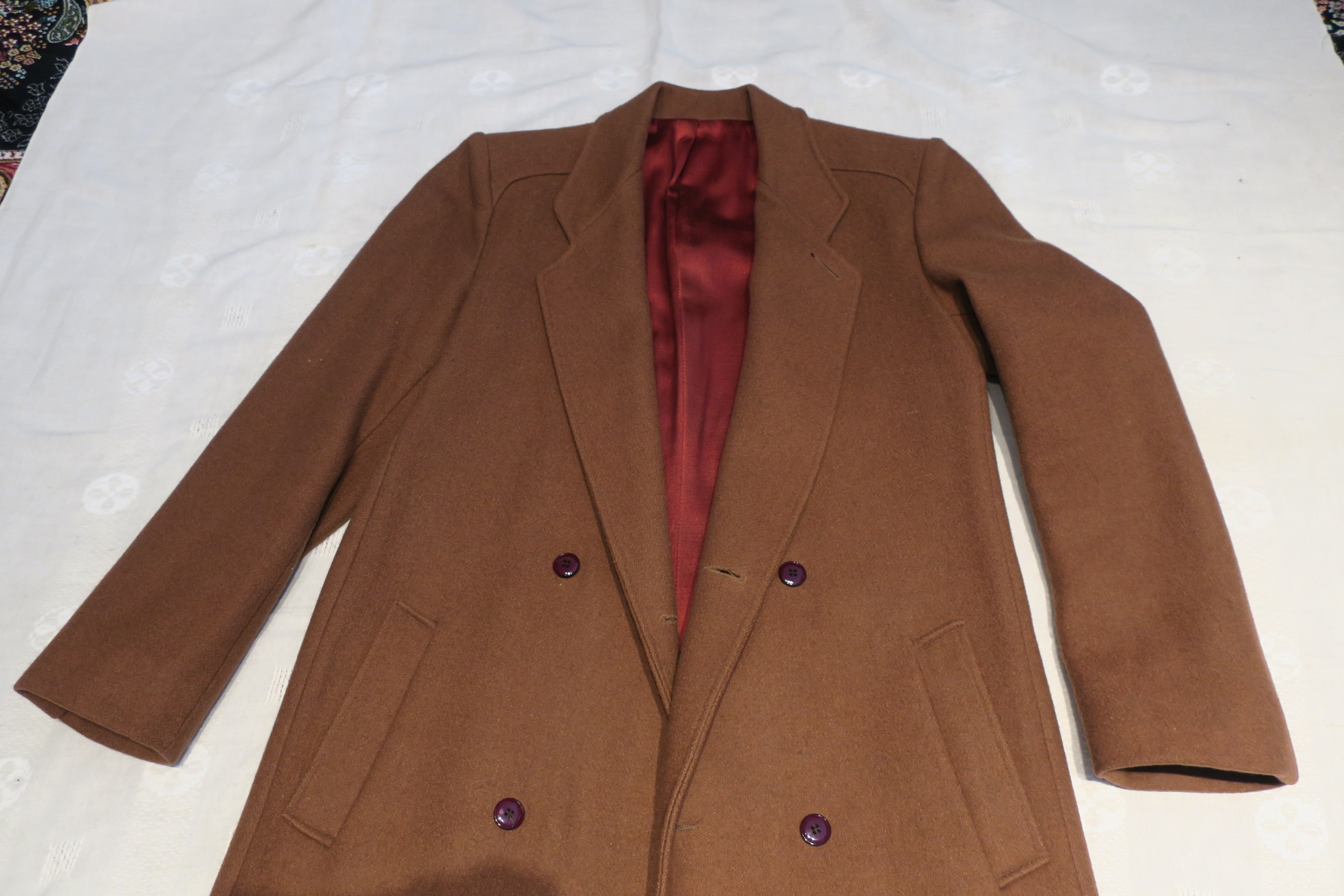 KAID Men's Long Coat Like NEW Condition!! - photo 4