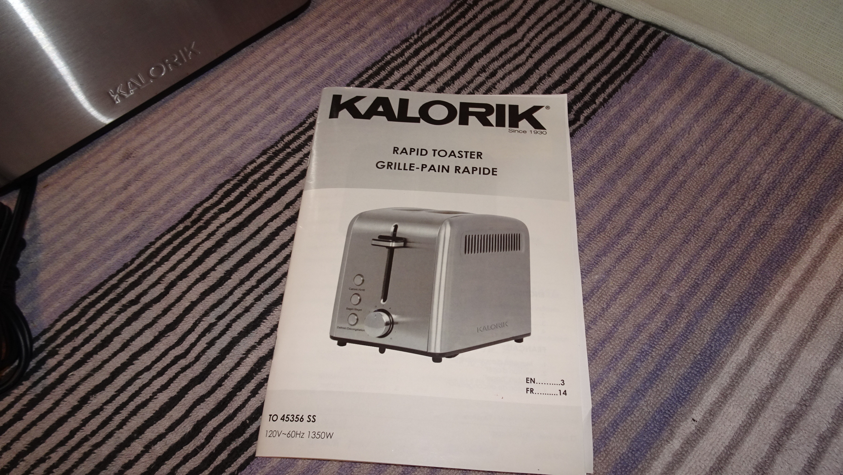 Kalorik 2 Slice Toaster - photo 3