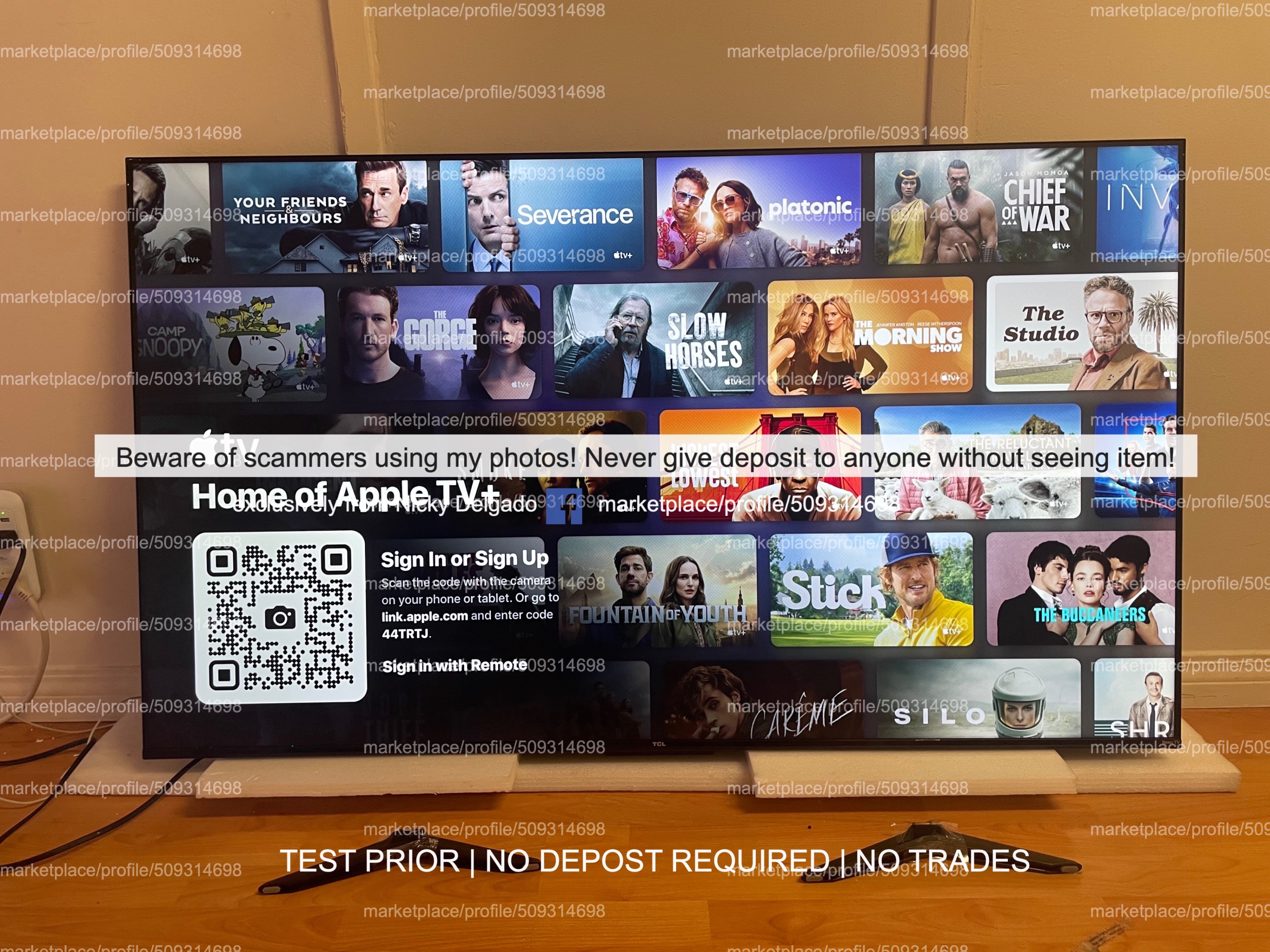 TCL 58” S-Class 58S450R 4K HDR LED Roku Smart TV > 2025 - photo 4