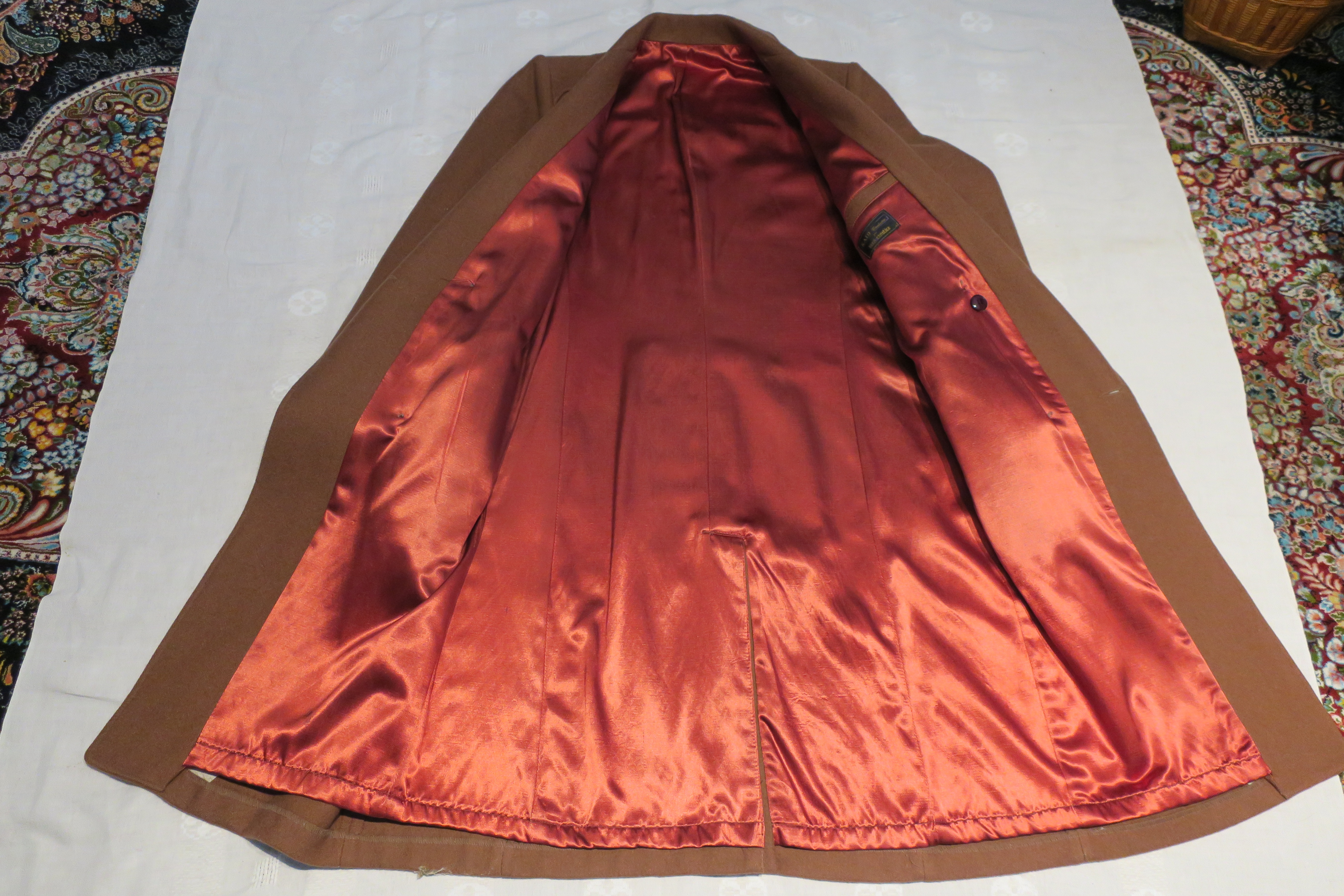 KAID Men's Long Coat Like NEW Condition!! - photo 5