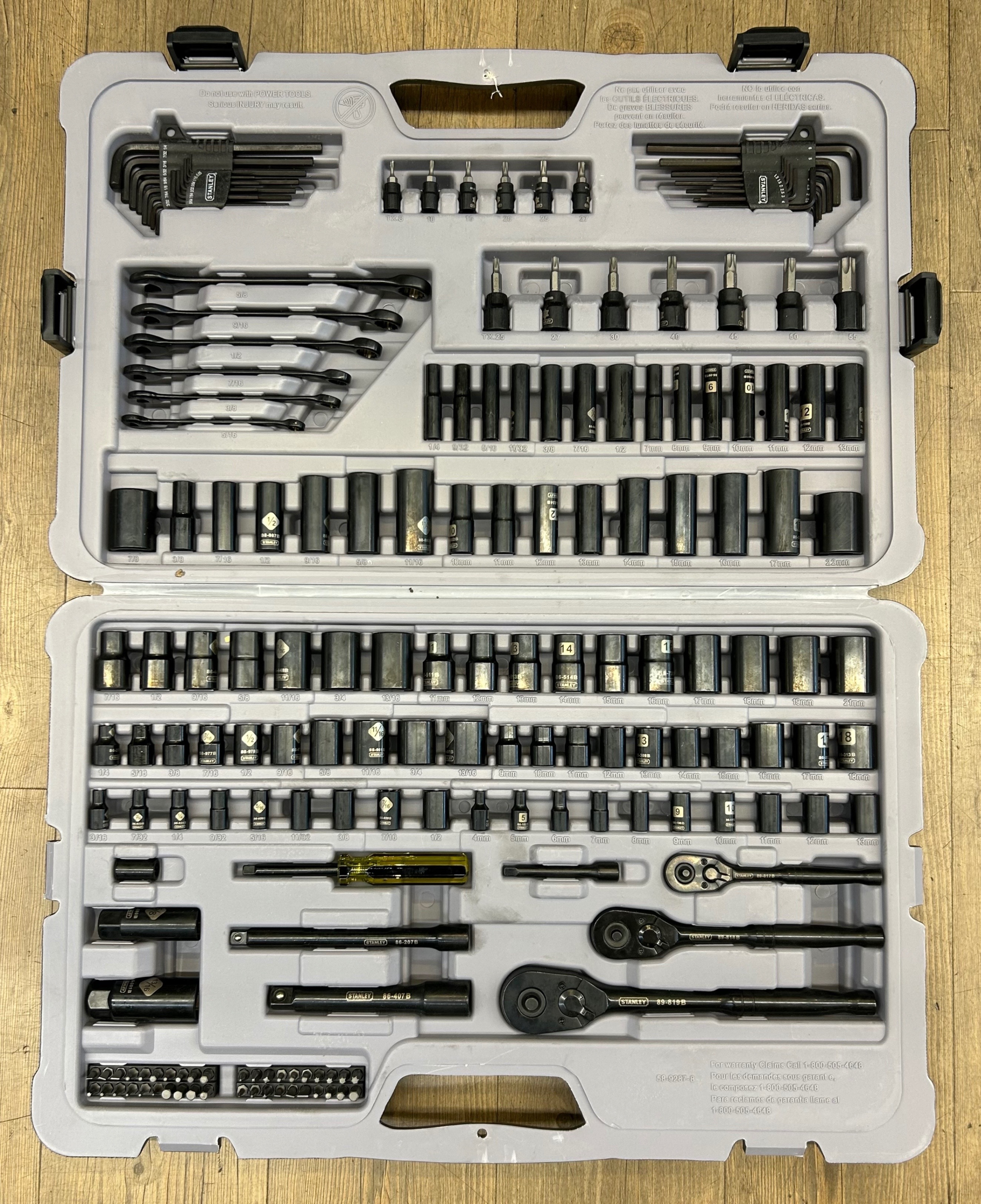 Stanley 183 Pieces Professional Grade Socket Set - photo 2