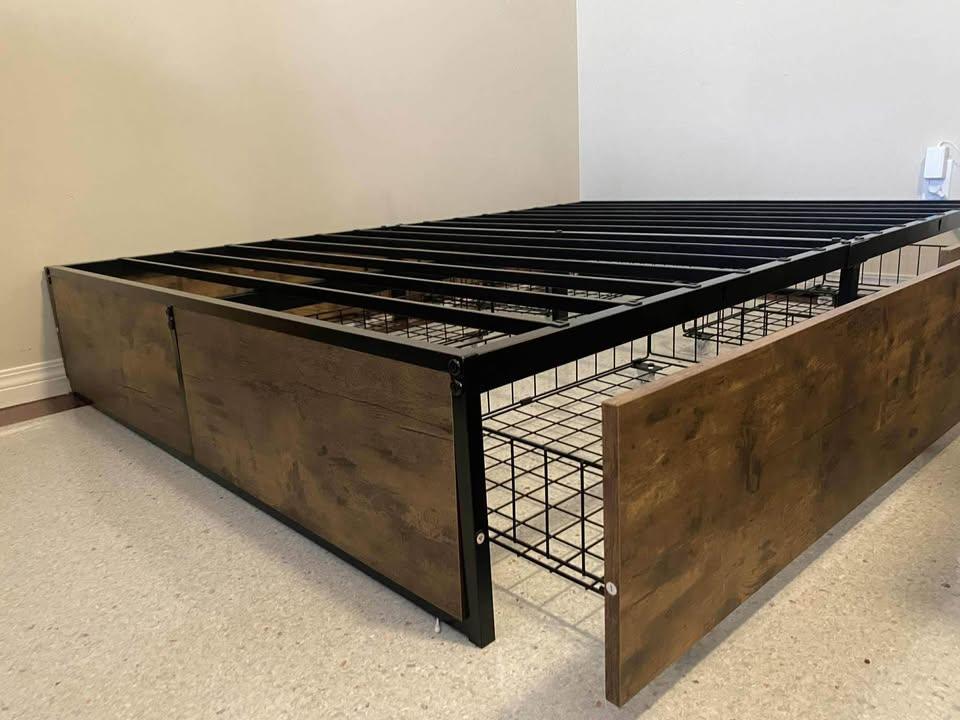 FULL size Storage Bed Frame