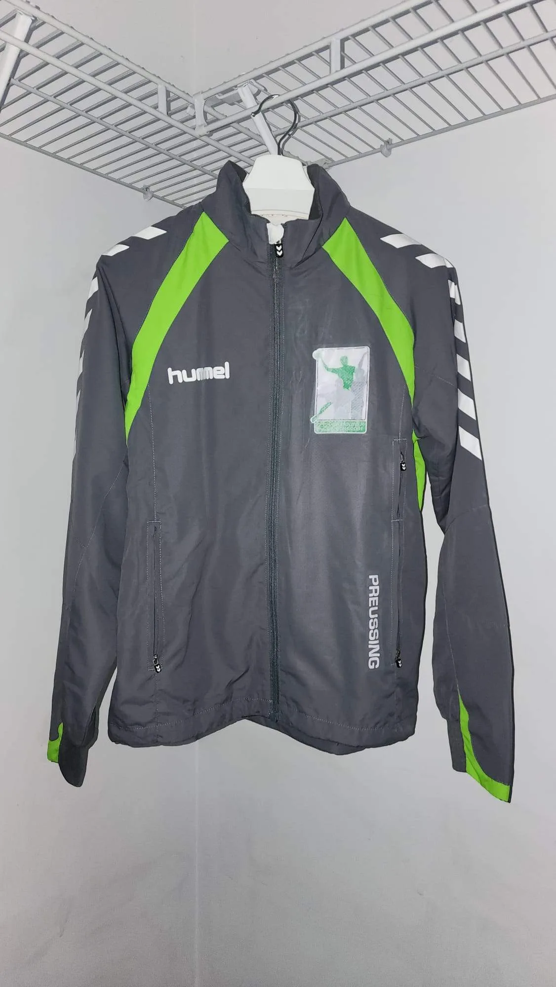 hummel - Track Jacket - Size S (sizing in description) thumbnail
