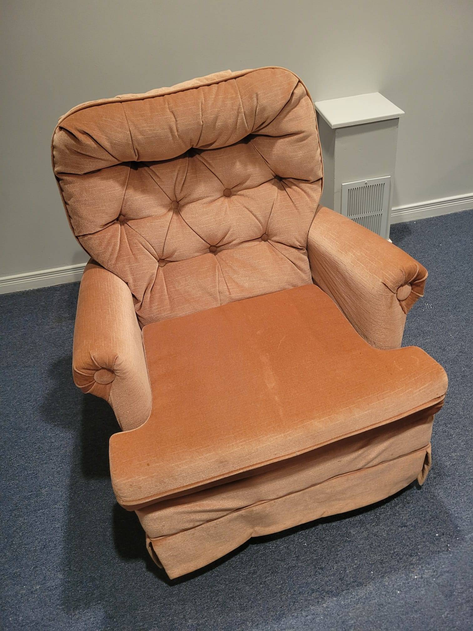 Armchair - Salmon Colour