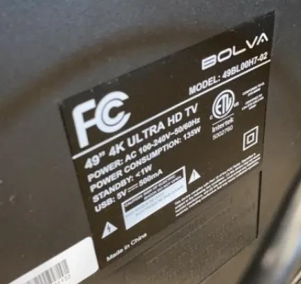 BOLVA TV 49" 4K ULTRA HD thumbnail