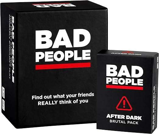 Bad People + After Dark Expansion – Adult Party Game