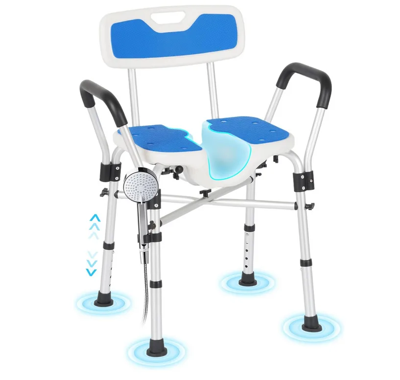 New U-Shaped Shower Chair for Seniors thumbnail