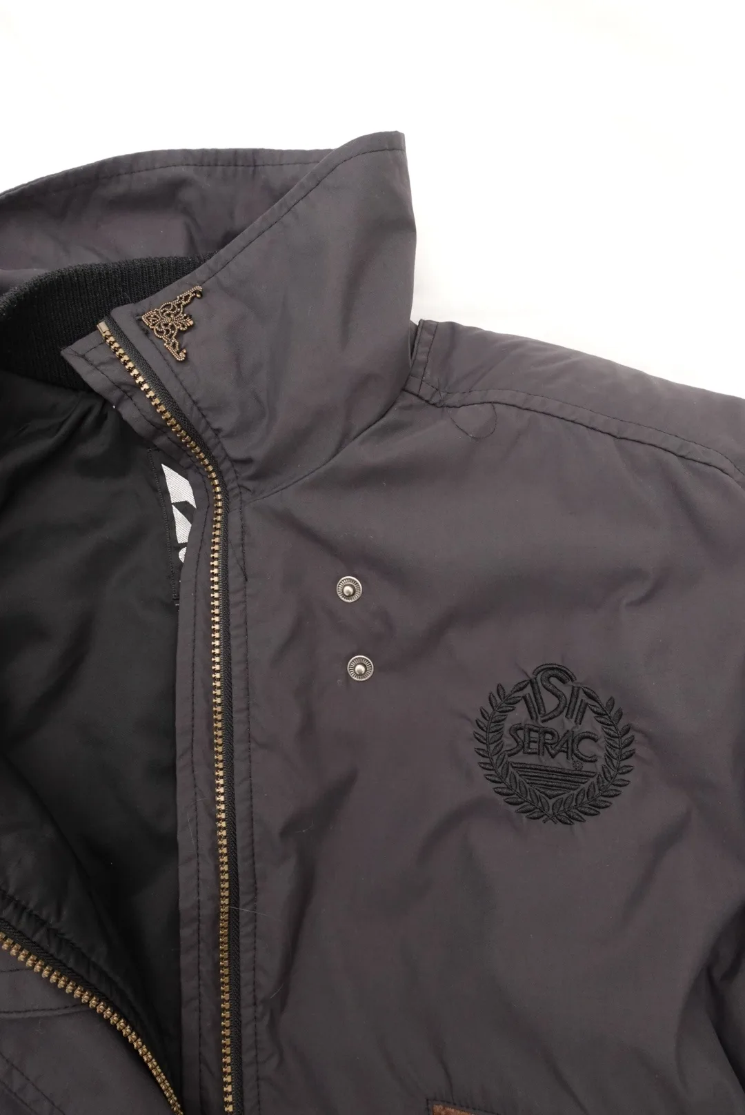 Vintage Retro 80s Serac Navy Ski Bunny Suit Snowsuit One Piece image indicator(6)