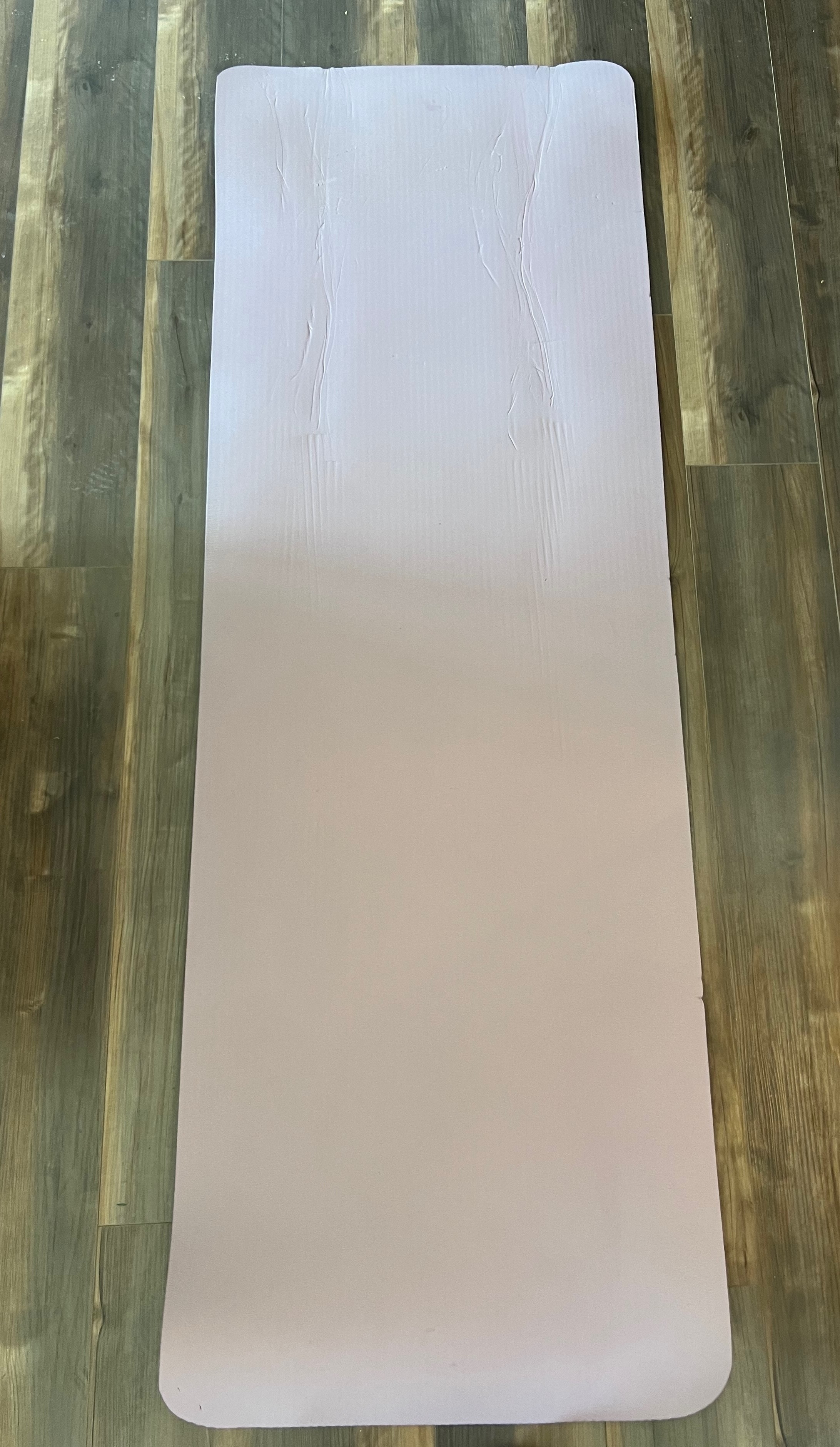 Purple yoga mat - Retrospec Solana 1/2" thick with nylon strap - photo 3
