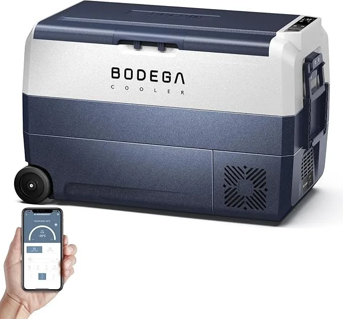 New! BODEGA 53 Quart Portable Car Fridge/Freezer portable thumbnail