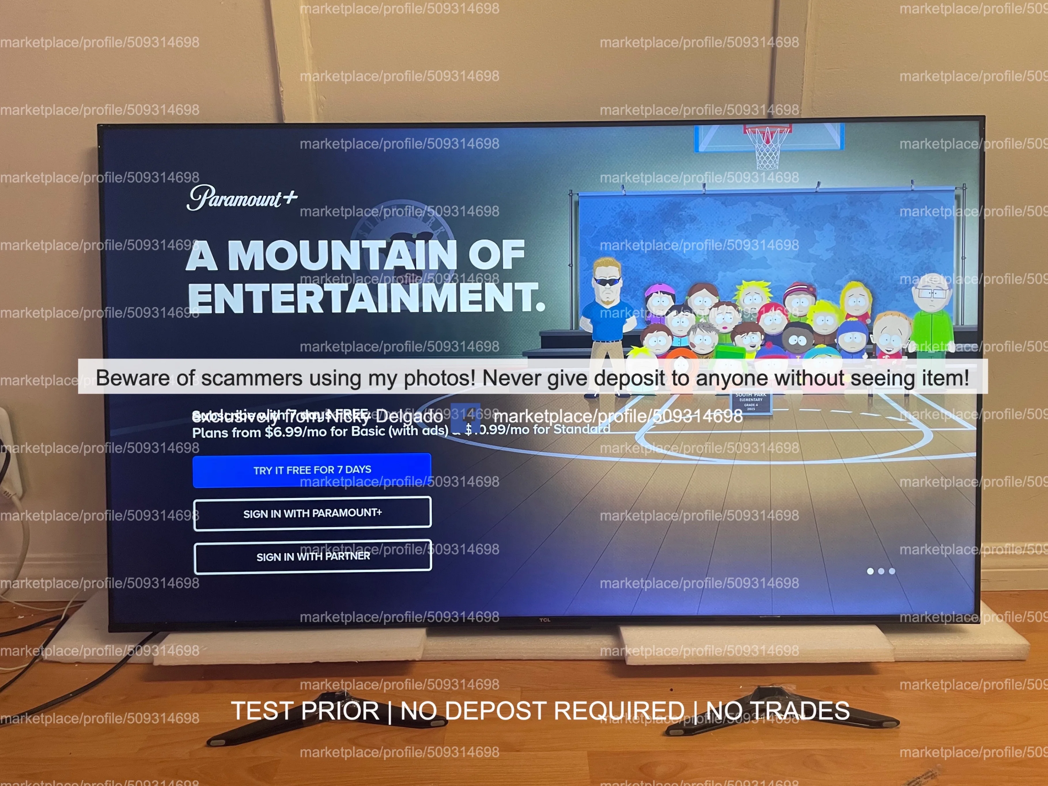 TCL 58” S-Class 58S450R 4K HDR LED Roku Smart TV > 2025 image indicator(10)