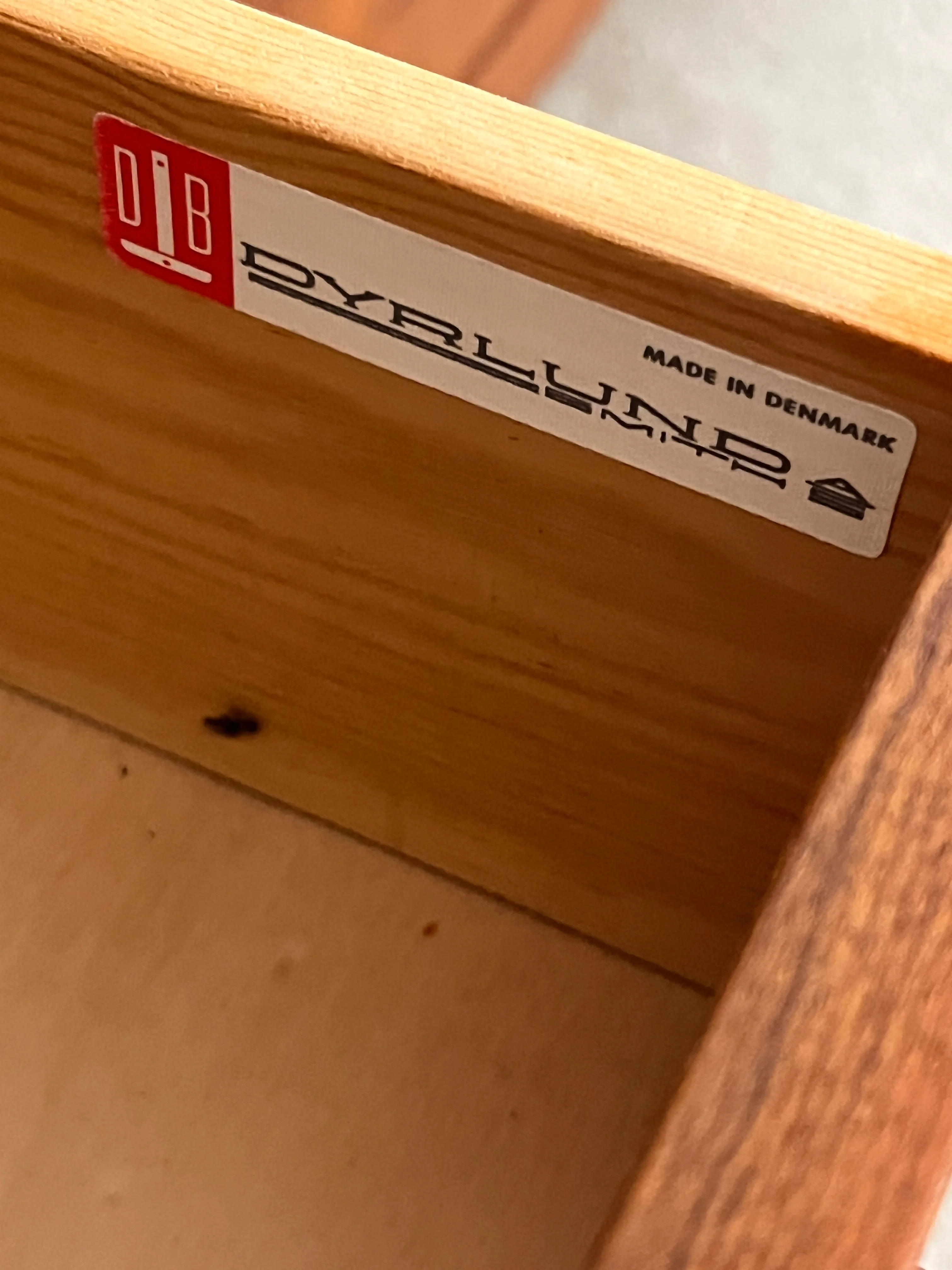 Teak Tallboy Dresser by Dyrlund (Made in Denmark) image indicator(2)