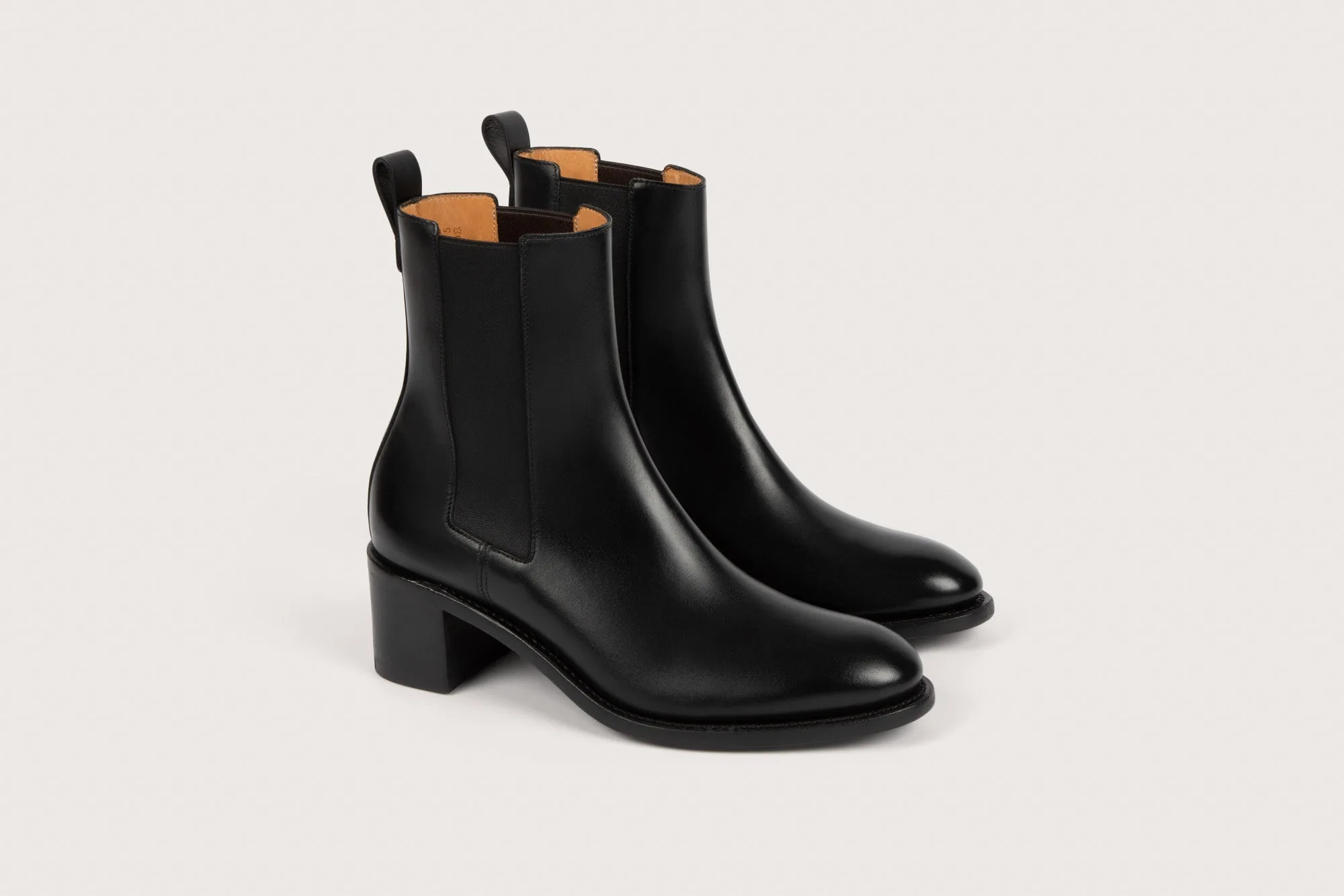 Heschung Maud Leather Chelsea Boots - Black Box - UK4.5/EU37.5 image indicator(10)