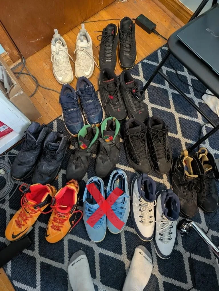 selling my Jordan and LeBron collection thumbnail