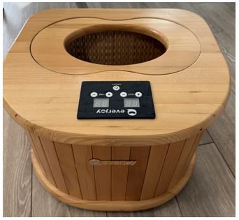 EVERJOY Portable Infrared Foot Sauna (Dry Type)