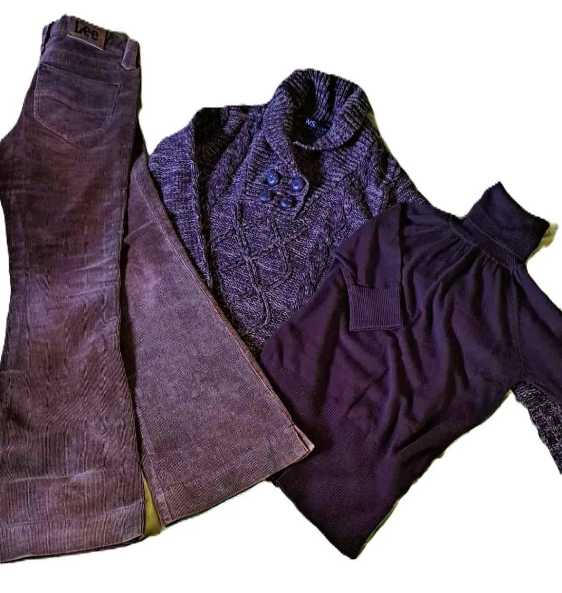 SWS Knit Retro Sweater plus Turtleneck Knit Top🥕 image indicator(3)