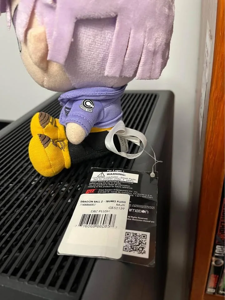 Trunks Plush Dragon Ball Z Sitting Anime image indicator(2)