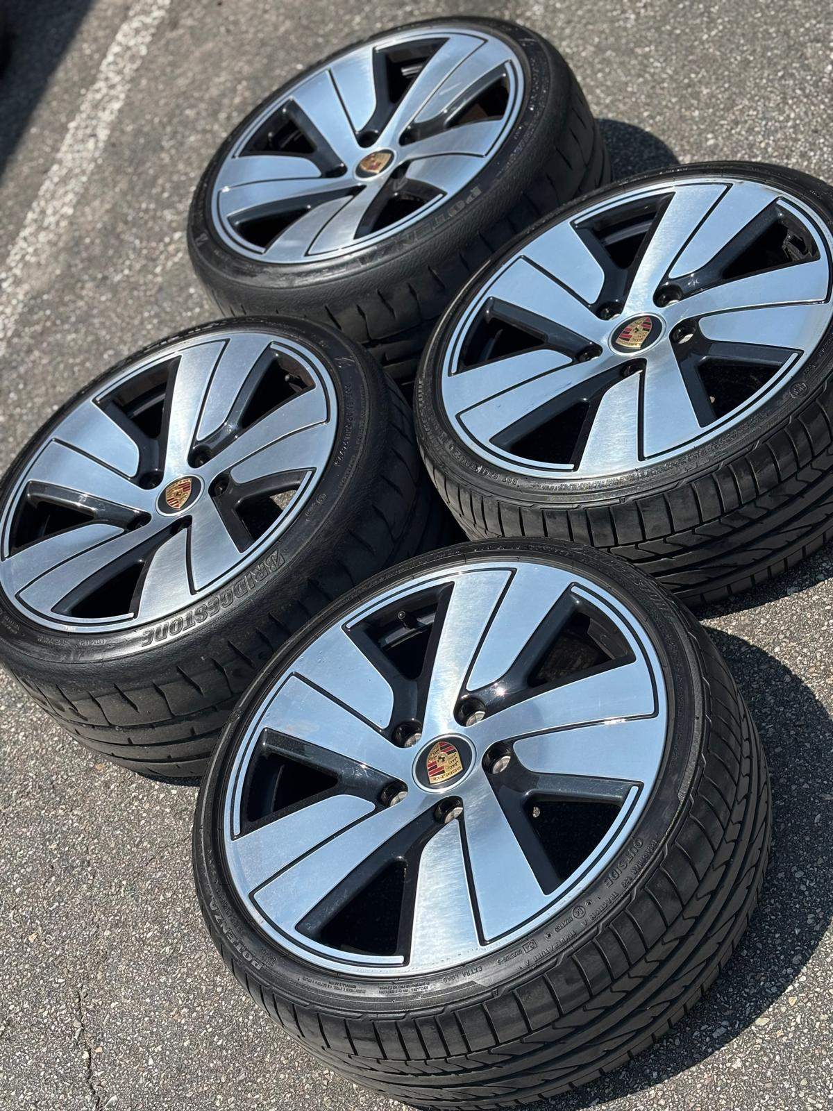OEM 19"Porsche(5x130)+Bridgestone-Cayman/Boxster/911/928/944/924 - photo 4