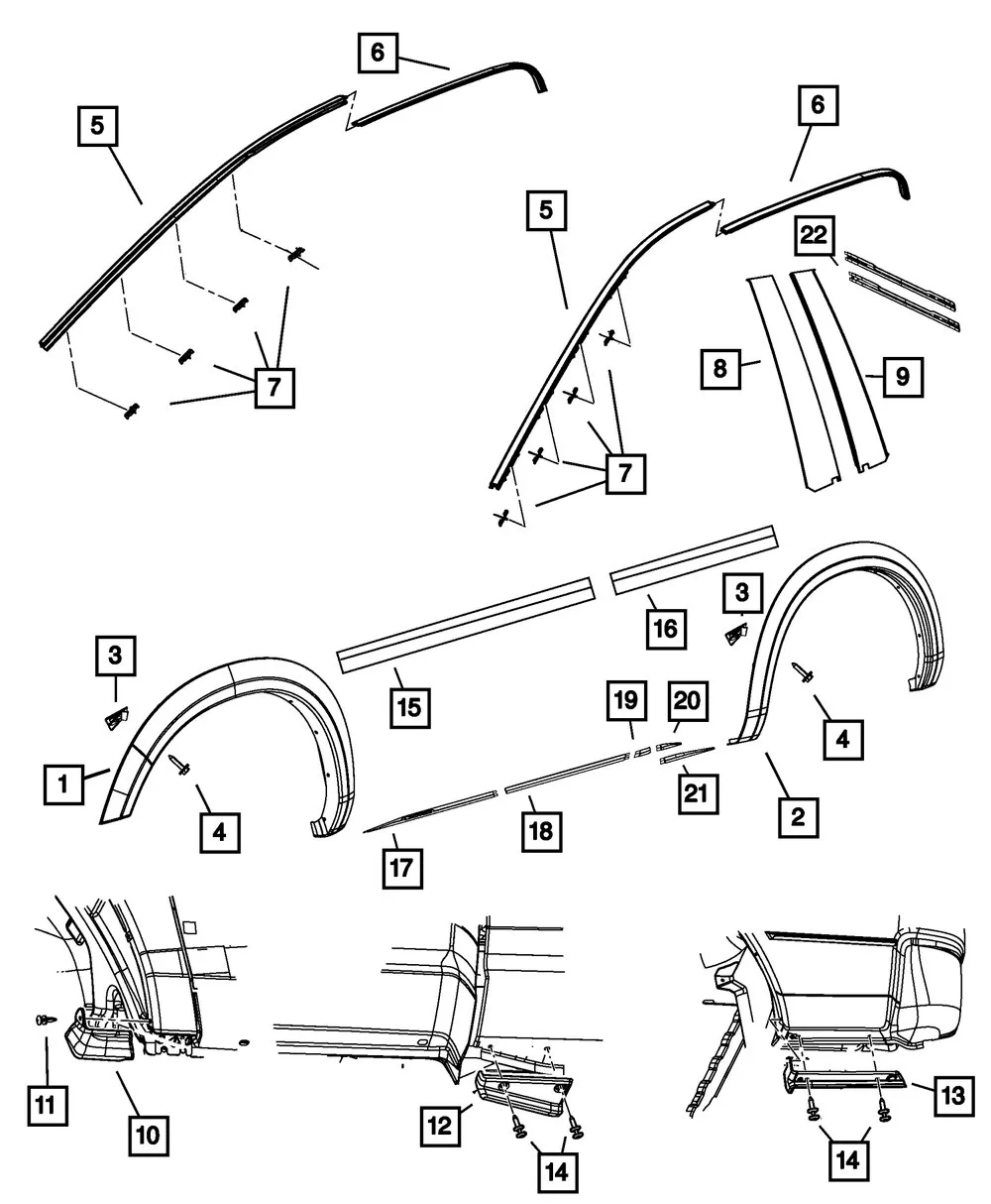Ram Classic Front and Rear Spats image indicator(2)