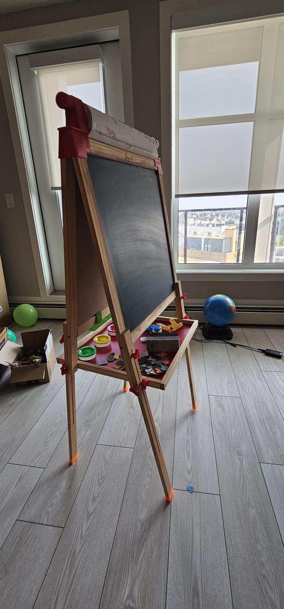 3-in-1 Wooden Kids Art Easel (Board) - photo 5