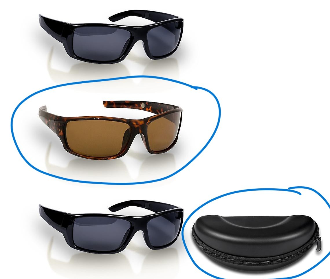 HD Polar View Sunglasses, brown - Unisex - Polarized Sung