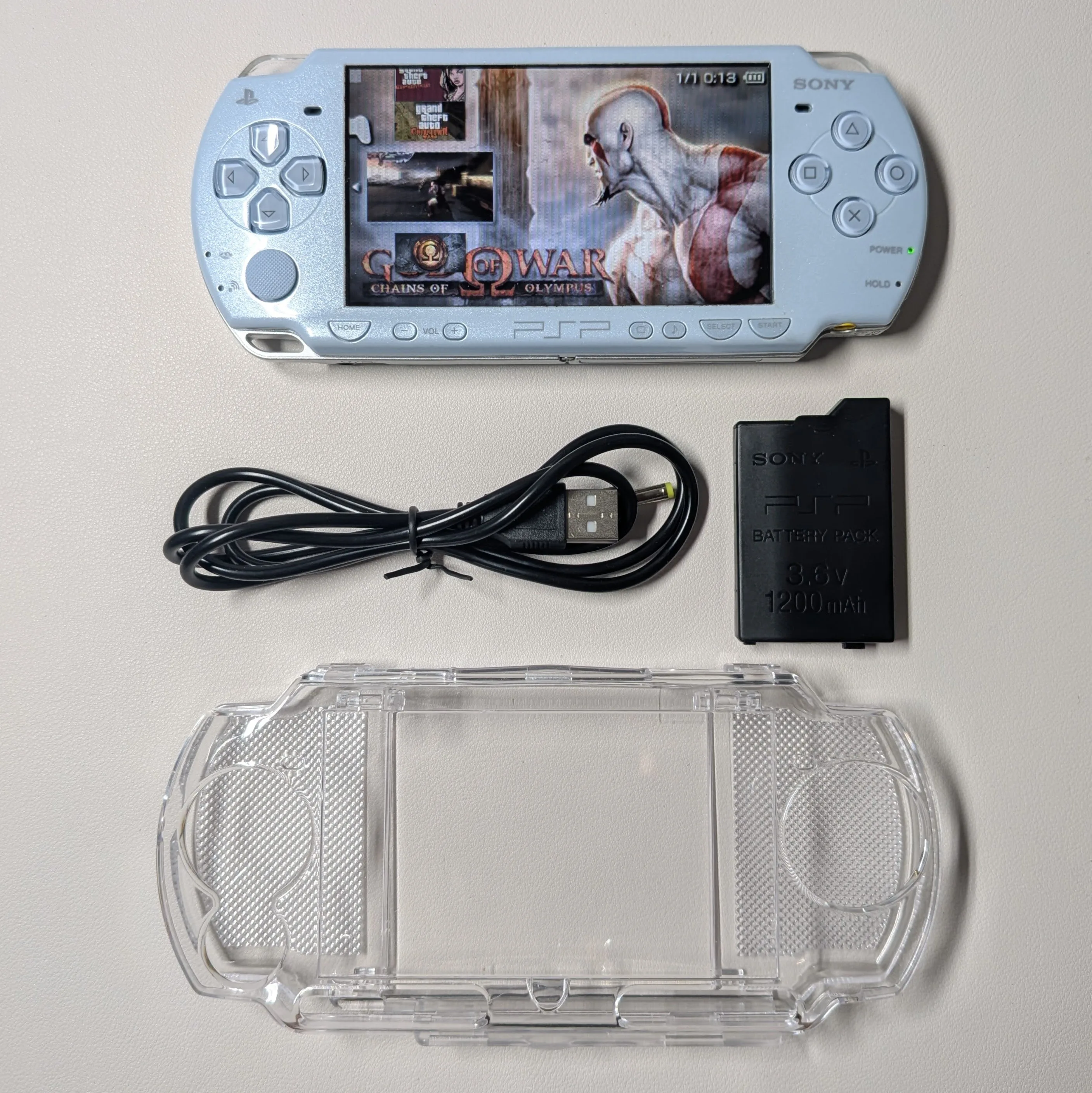 Sony PSP2000 LightBlue Modded thumbnail