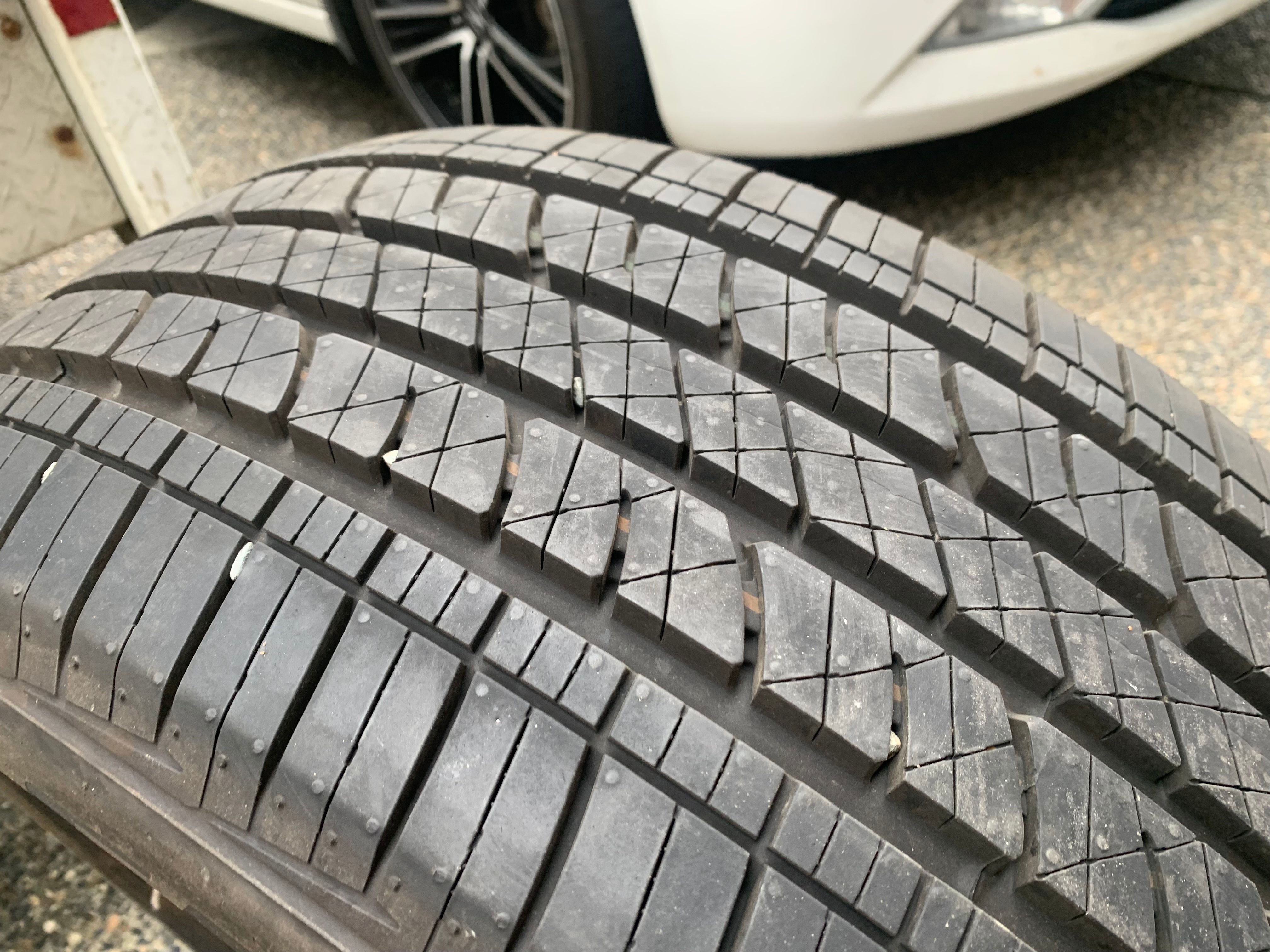 1 X single 245/50/20 Bridgestone Dueler HP Sport A/S like new - photo 4