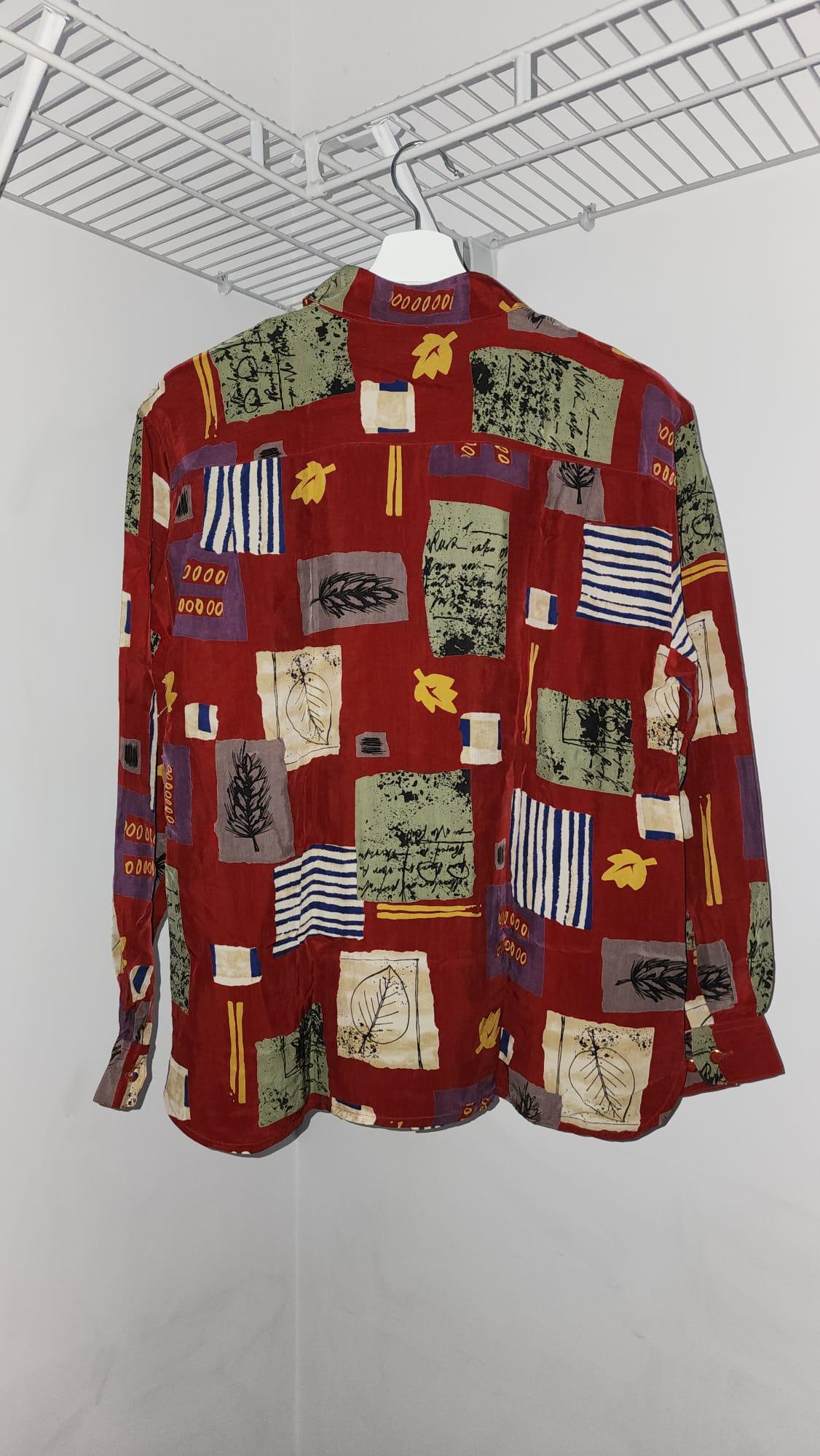 C. Bella - Button Up Shirt - Size L (sizing in description) - photo 2