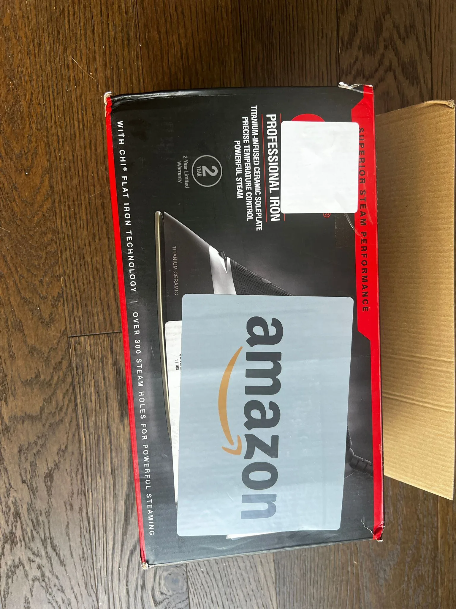 CHI Professional Steam Iron – Adjustable Temp, XL Cord image indicator(6)