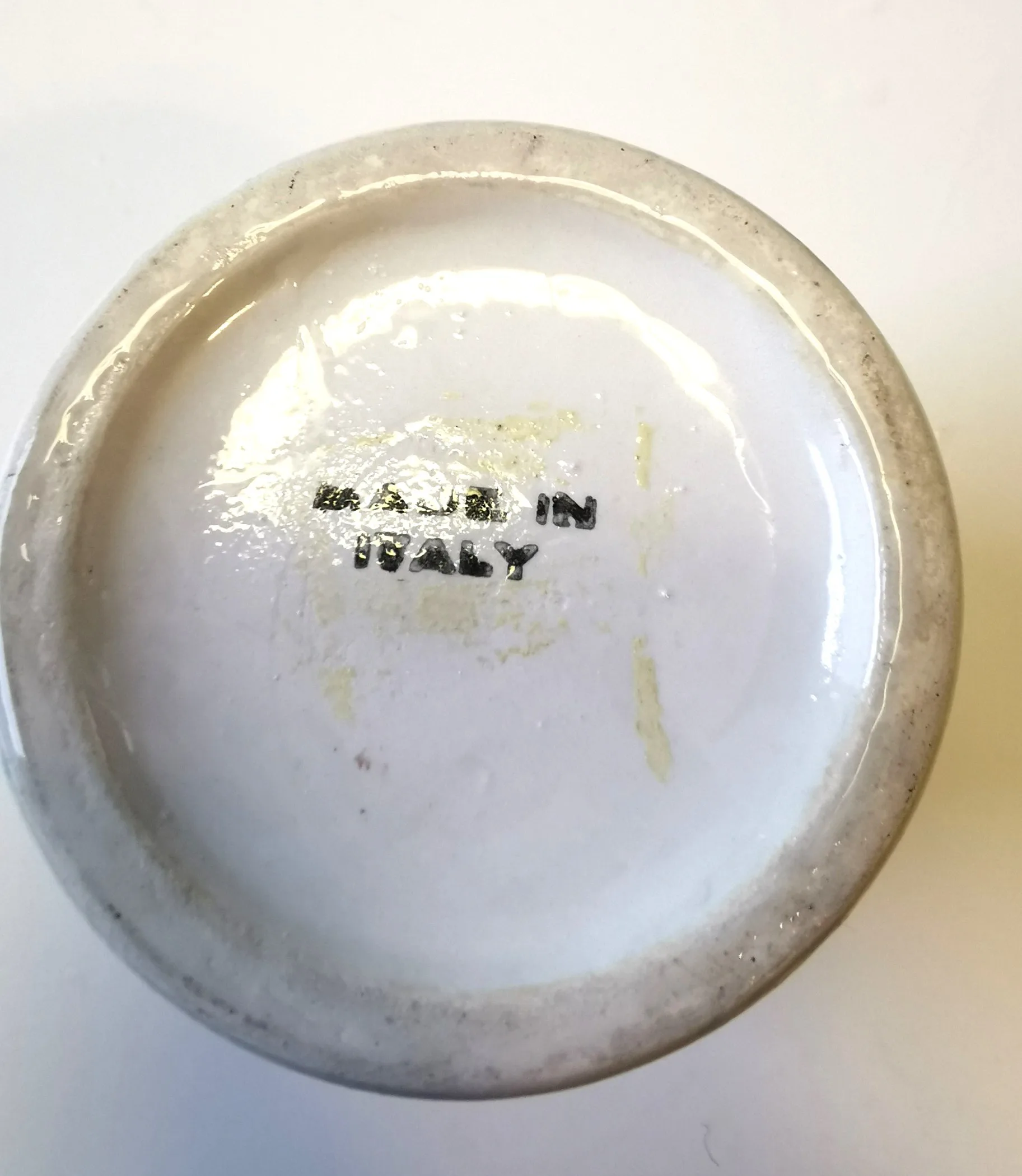 Small Porcelain Display Piece made in Italy image indicator(8)