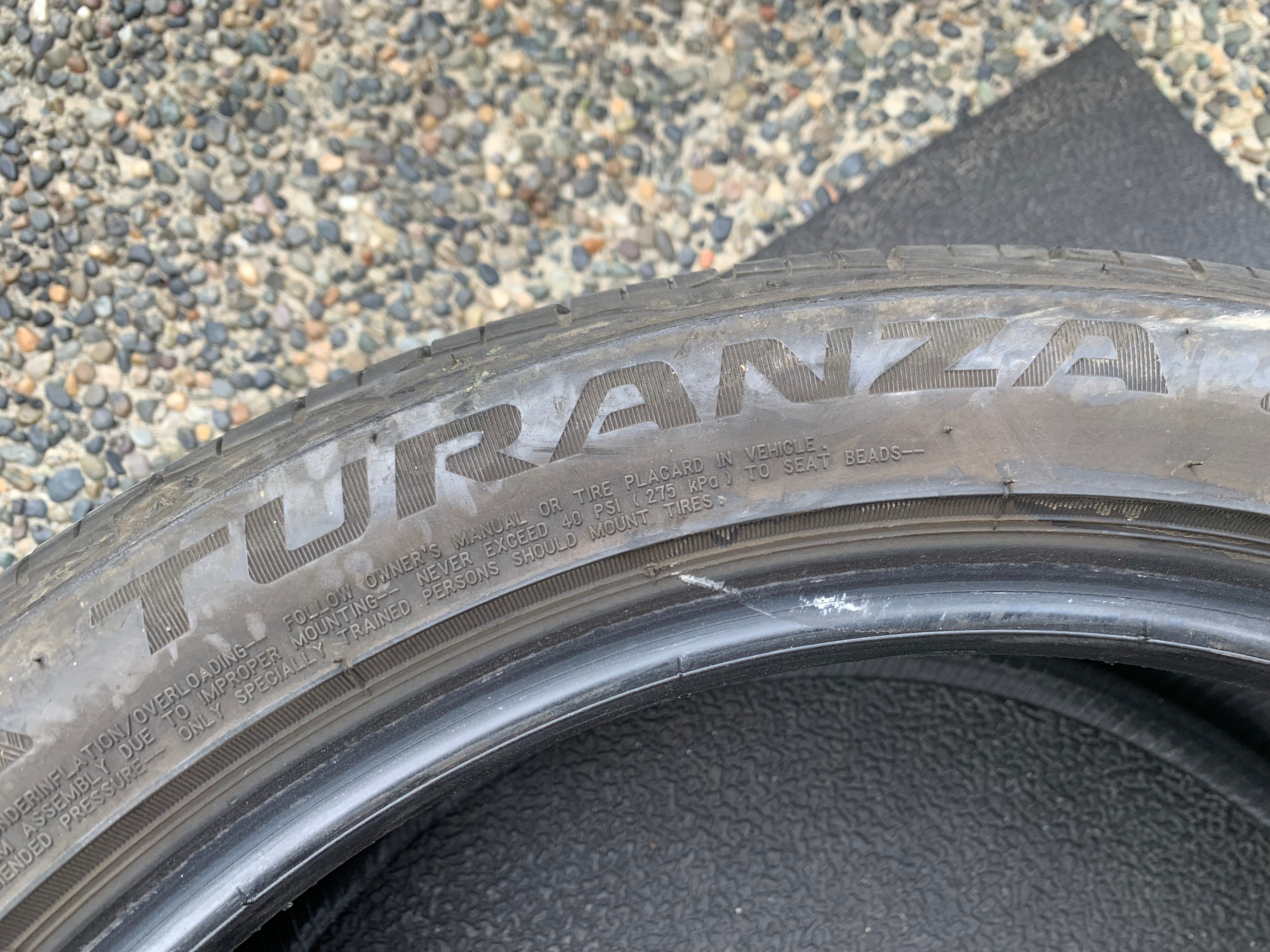 1 X single 215/45/18 Bridgestone Turanza EL440 w 75% tread - photo 5