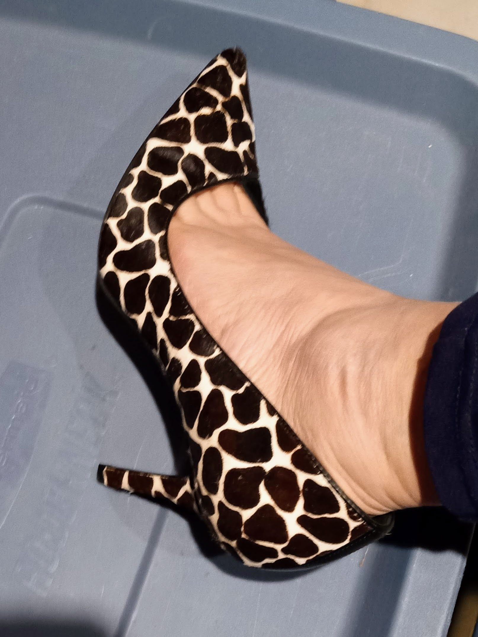 Nine West, Classic Pumps - Black & White, Size 7