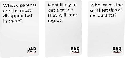 Bad People + After Dark Expansion – Adult Party Game - photo 3