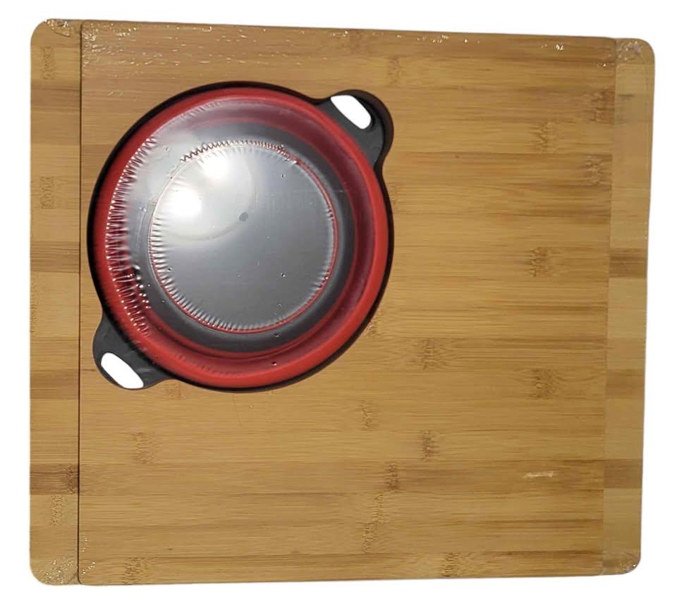 Large Cutting Board with Colander-Stylish A-907 - photo 2