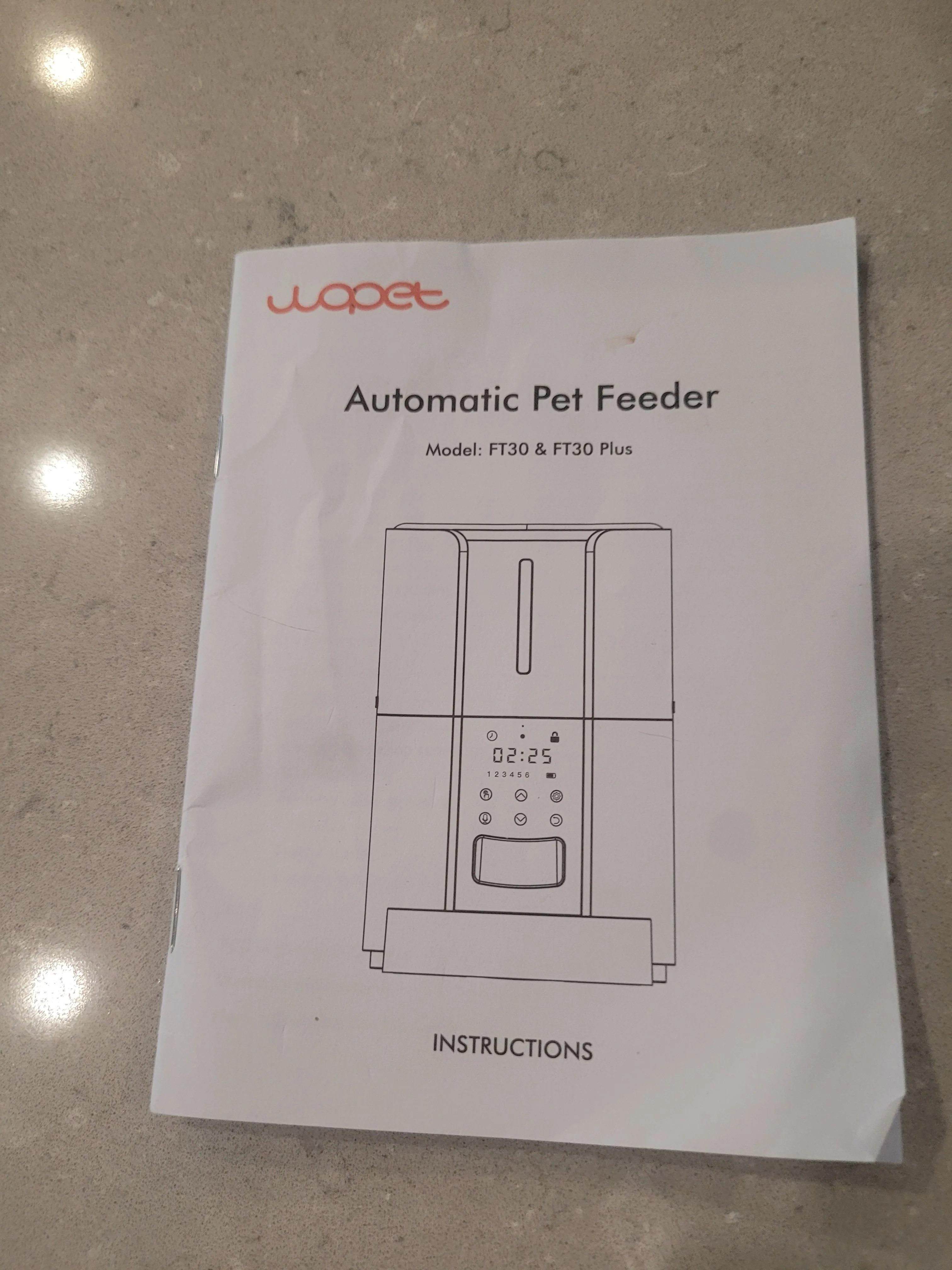 Automatic pet feeder image indicator(9)