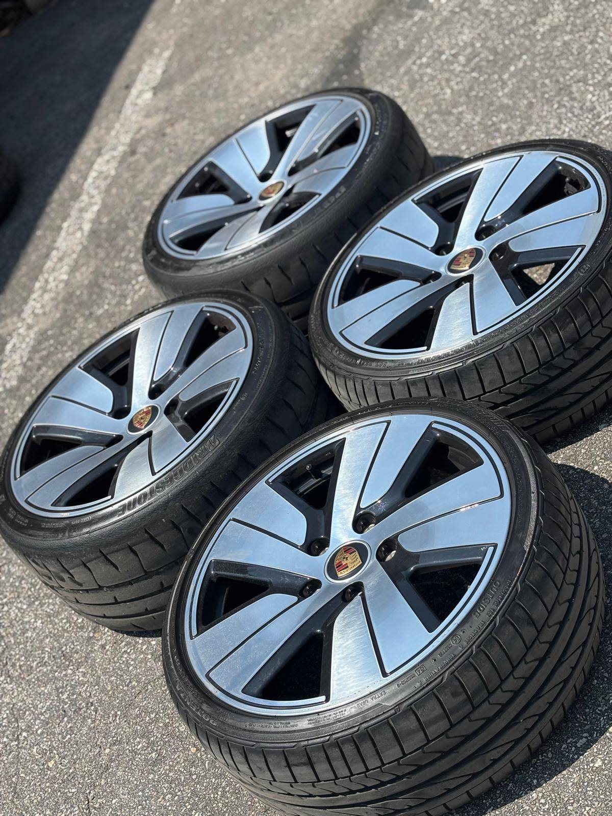 OEM 19"Porsche(5x130)+Bridgestone-Cayman/Boxster/911/928/944/924 - photo 2