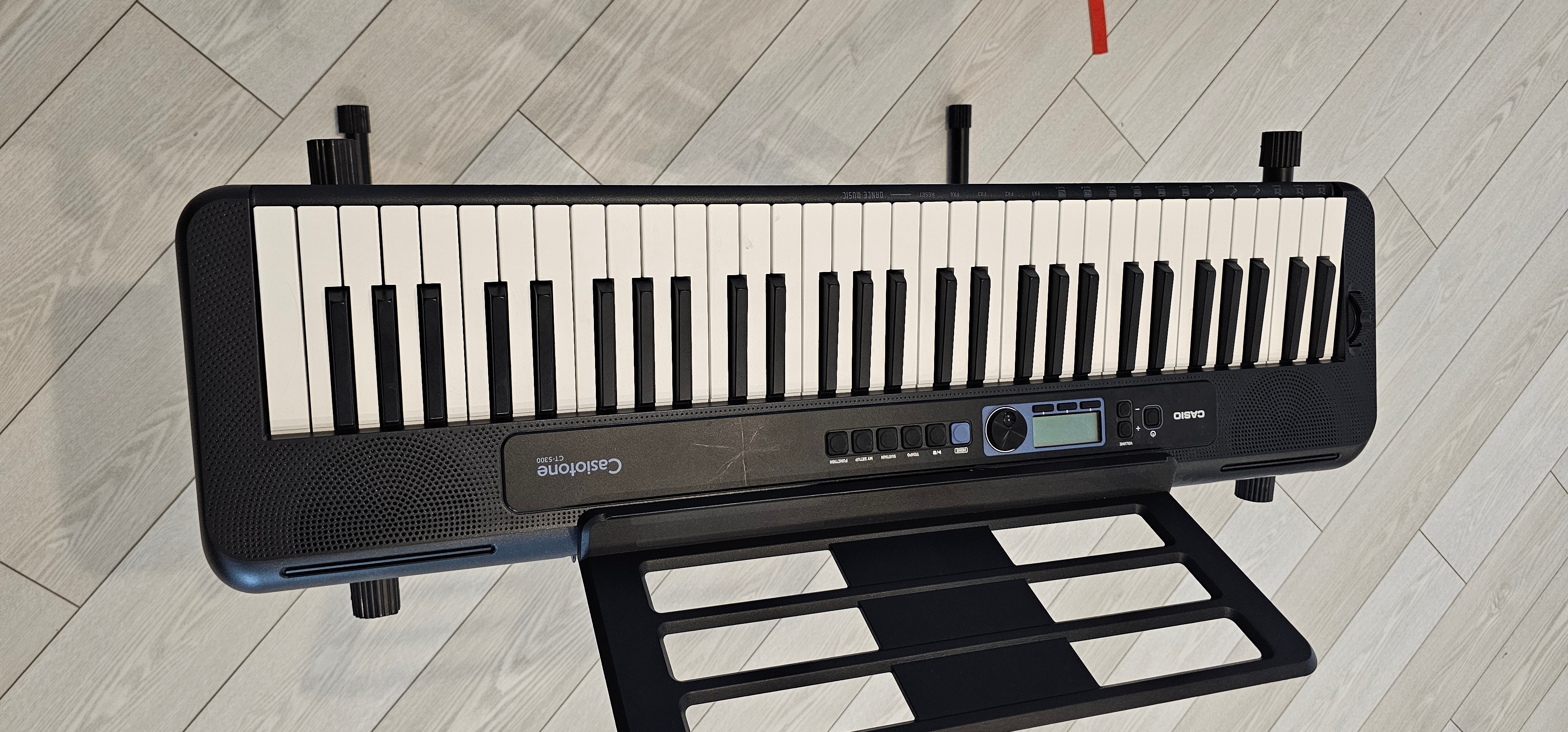 Casio CT-S300 Keyboard + Stand + Bench – $200