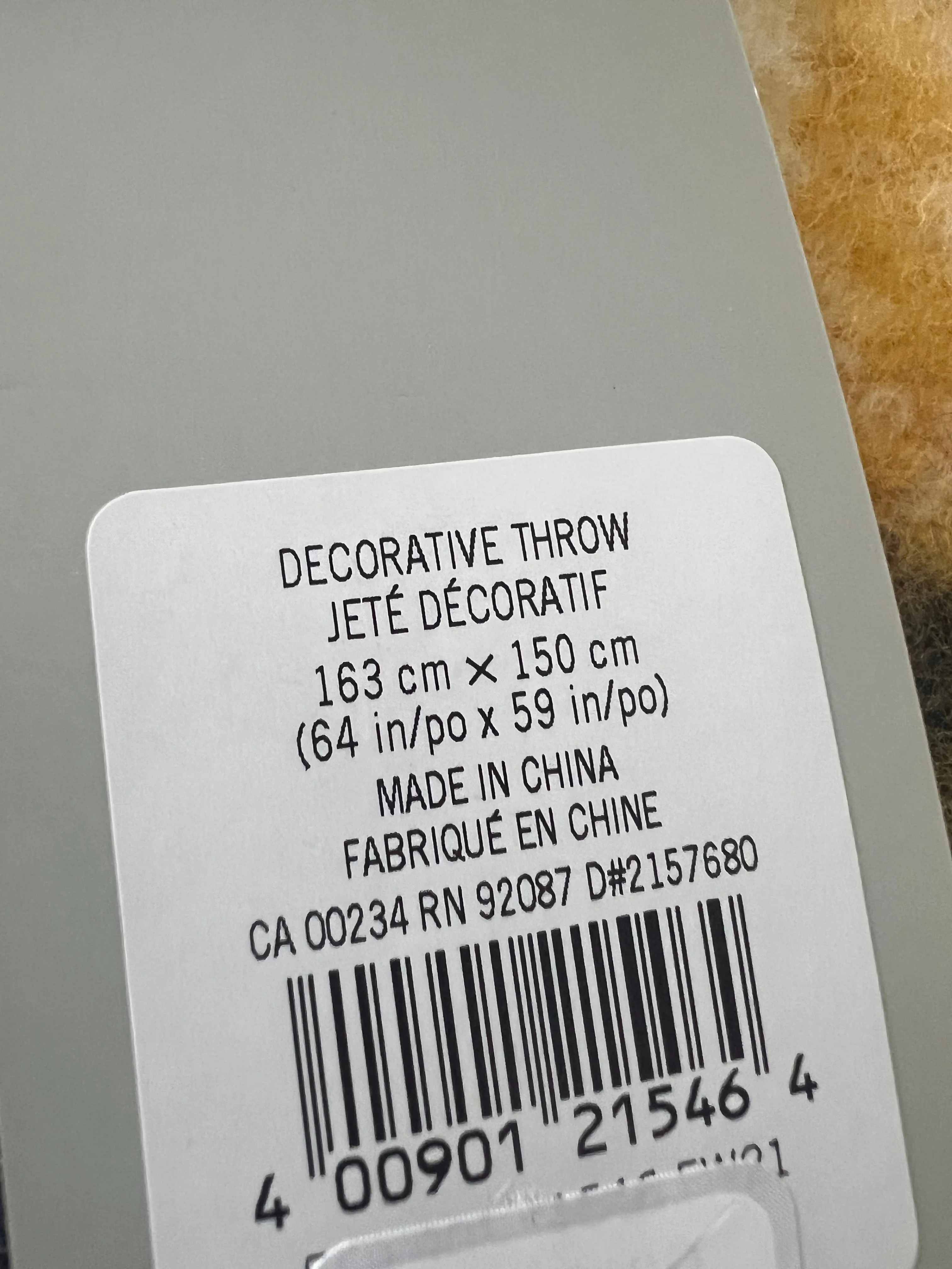 Hudson Bay Company Blanket, Multi-Stripe Fuzzy All Season Throw image indicator(7)