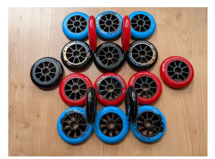 Rollerblade inline skate 110 mm wheels (sets of 6) thumbnail